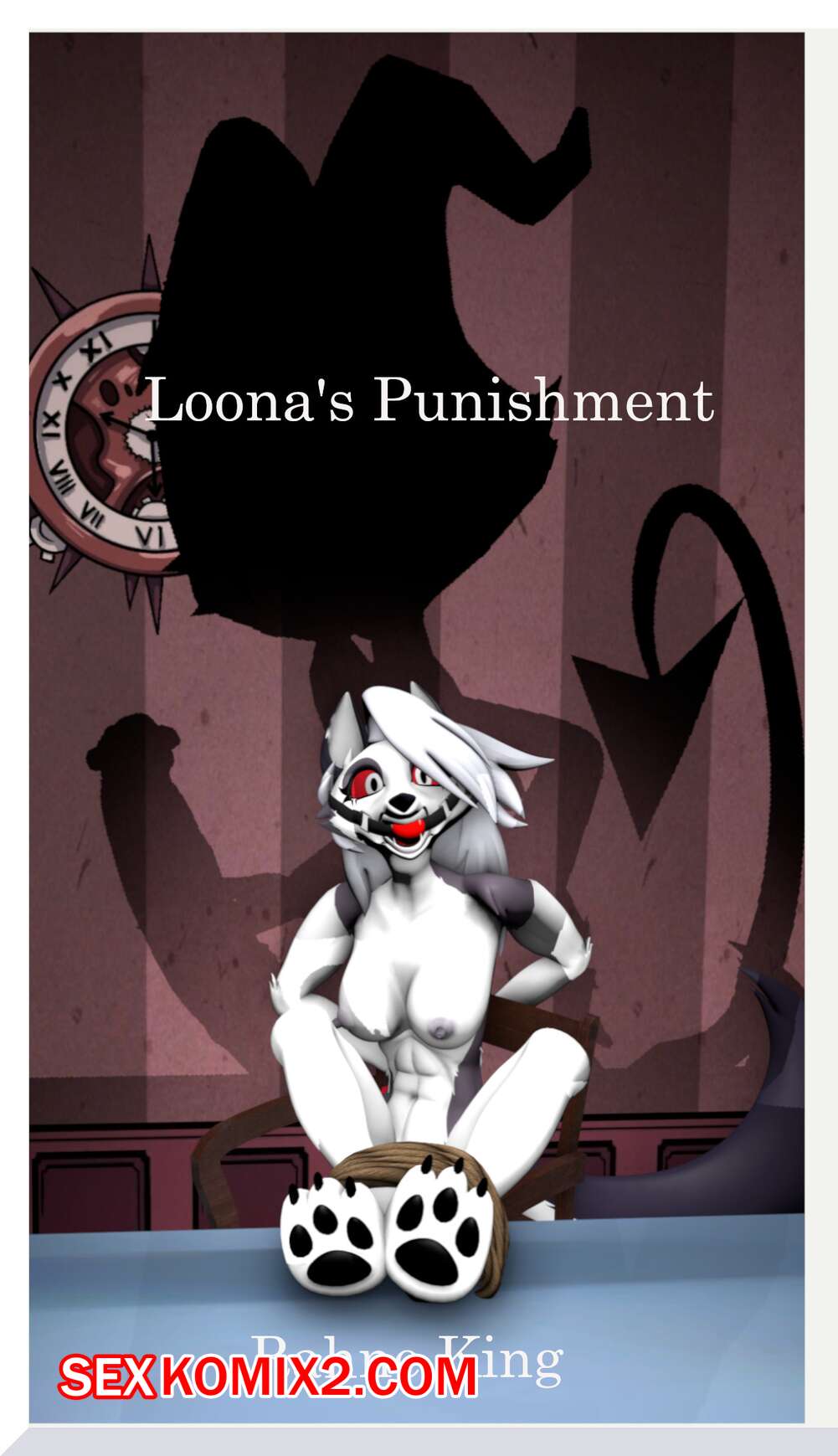 Порно комикс Адский босс. Наказание Луны. Loonas Punishment. Rahne King