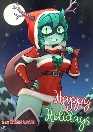 Порно комикс Adventure Time. Huntress Wizard christmas present. Lezaki.