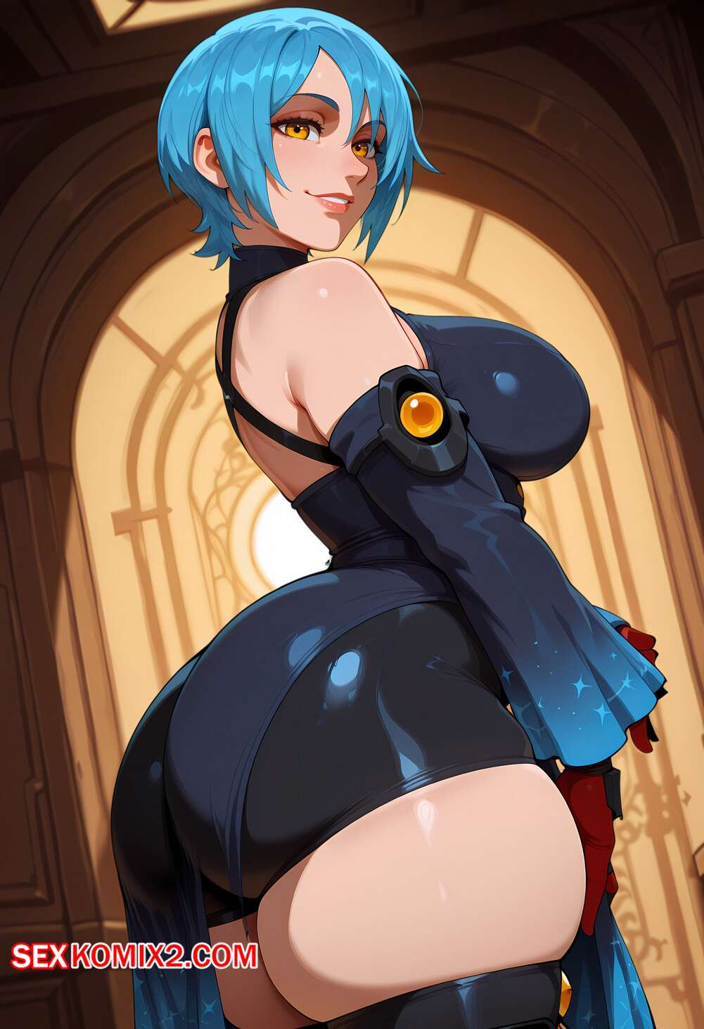 Порно комикс Anti Aqua x BBC. Floxin