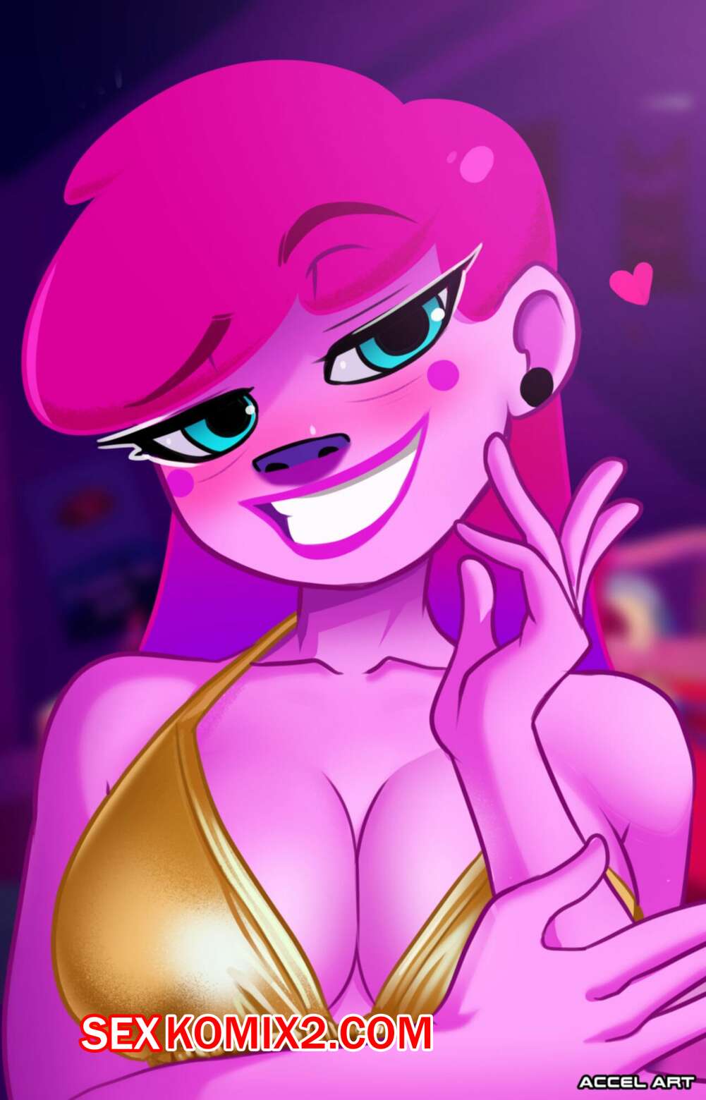 Порно комикс Any Malu. Accel Art