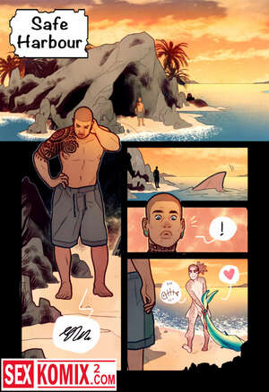 Порно комикс Безопасная гавань.