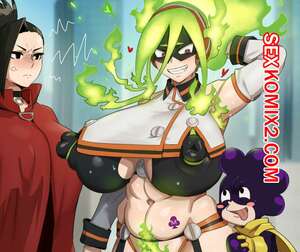 Порно комикс Boku no Hero Academia. Minetas Onaholes. kunaboto