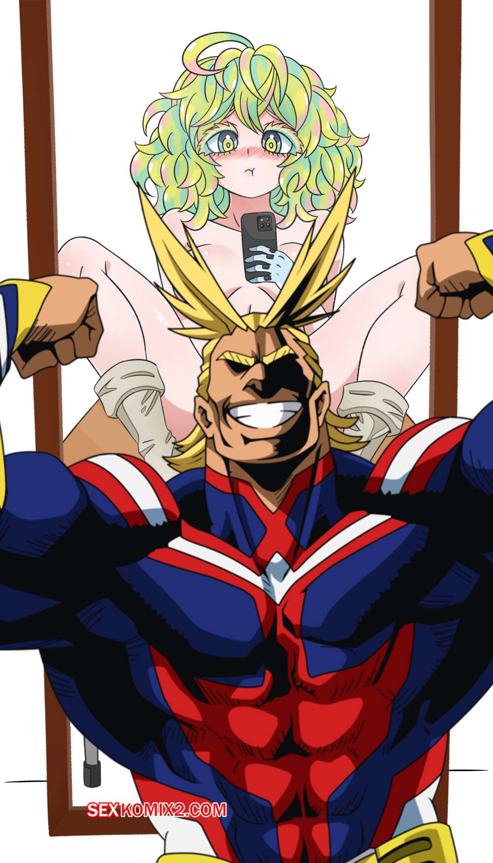 Порно комикс Boku no Hero Academia. Тору идёт в отрыв. Toru Takes Off. MoreStar