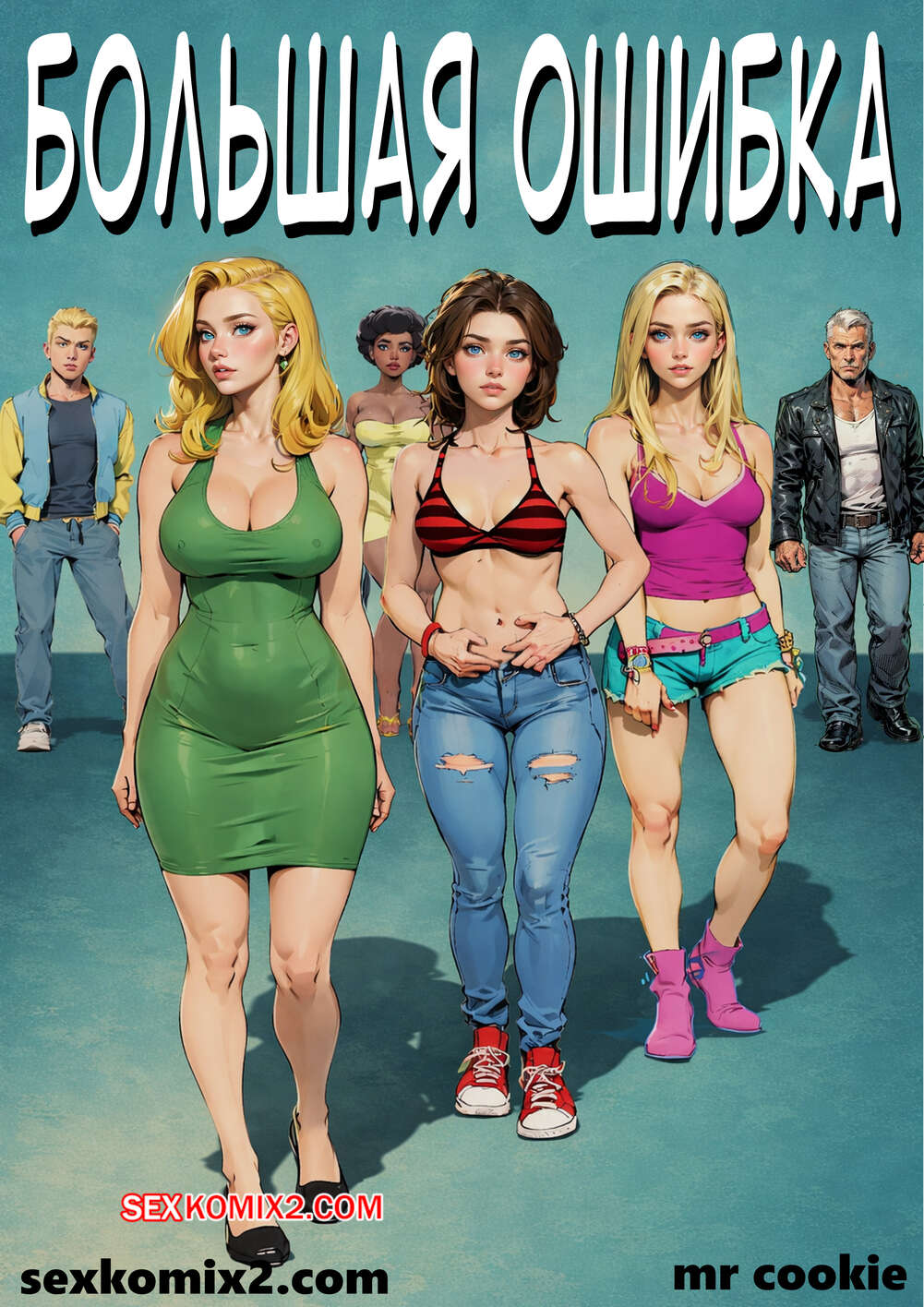 Порно комикс Большая ошибка. Very wrong. mr cookie for sexkomix2.com