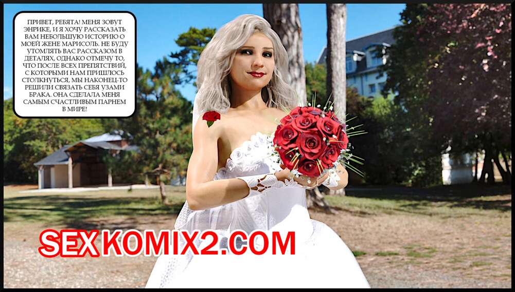 Порно комикс Брачная ночь. The Wedding Night. Alison Hale