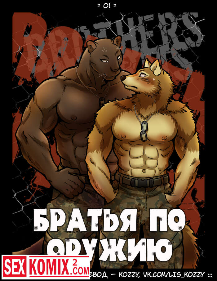 Порно комикс Братья по оружию.