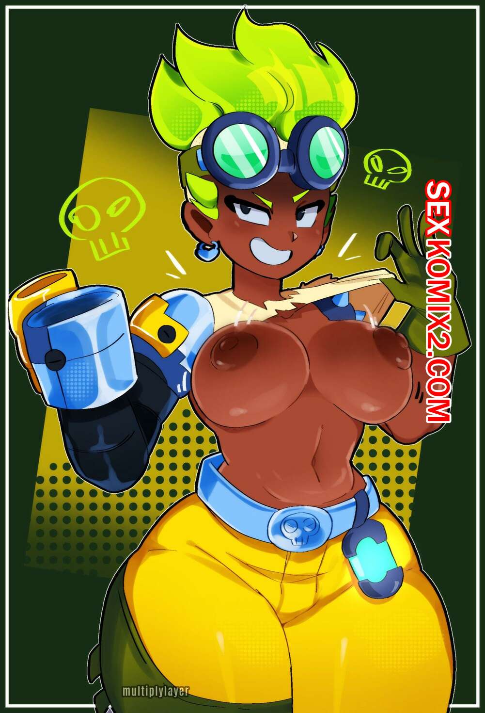 Порно комикс Brawl Stars. Арты. Часть 1. multiplylayer