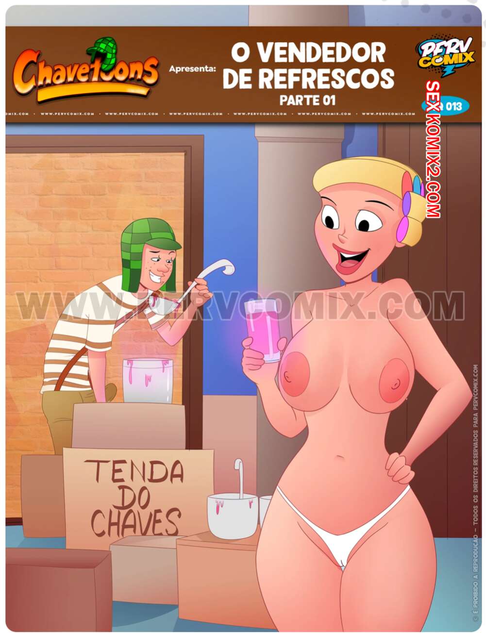 Порно комикс Чавиньо. Часть 13. Chavetoons. PervComix