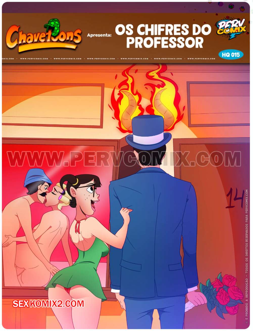 Порно комикс Чавиньо. Часть 15. Chavetoons. PervComix