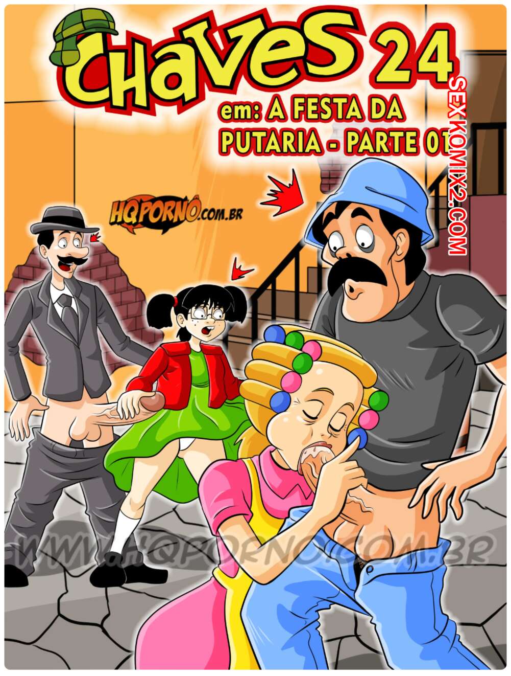 Порно комикс Чавиньо. Часть 28. Chavinho. HQporno