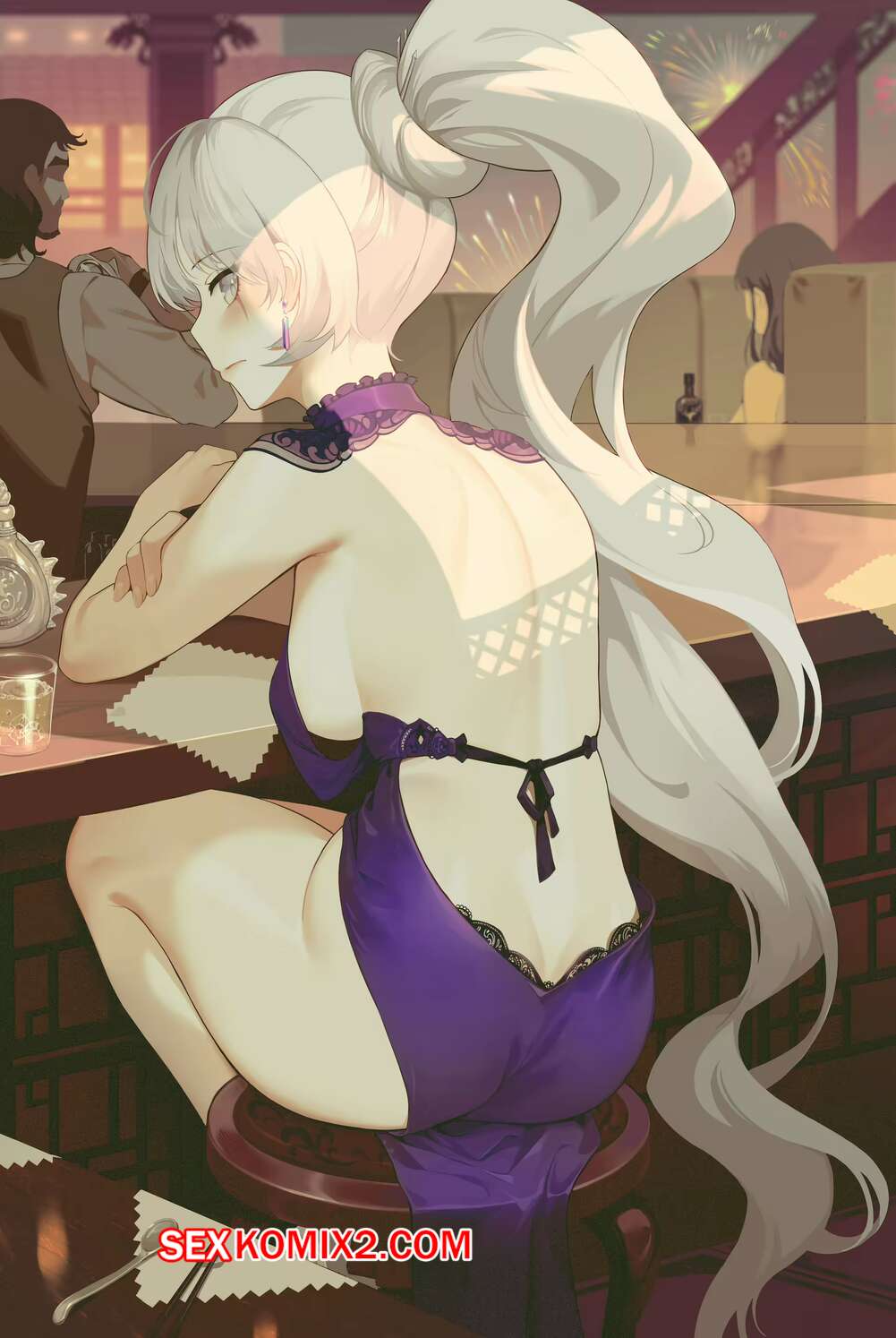 Порно комикс Cruise Night Party. RWBY. 100wang