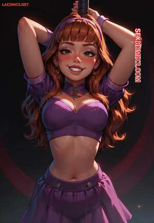 Порно комикс Daphne Tennis Loss. LowFireStudios