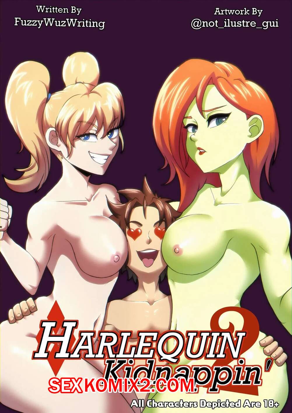 Порно комикс DC Comics. Харли похитительница. Часть 2. Harlequin Kidnappin. Ilustregui