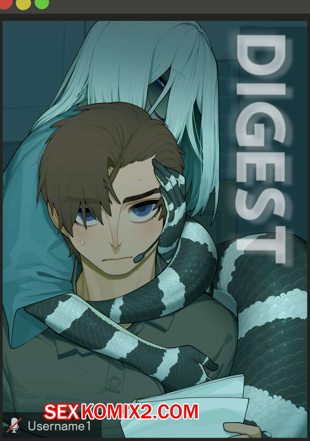 Порно комикс Digest. Sparrowl