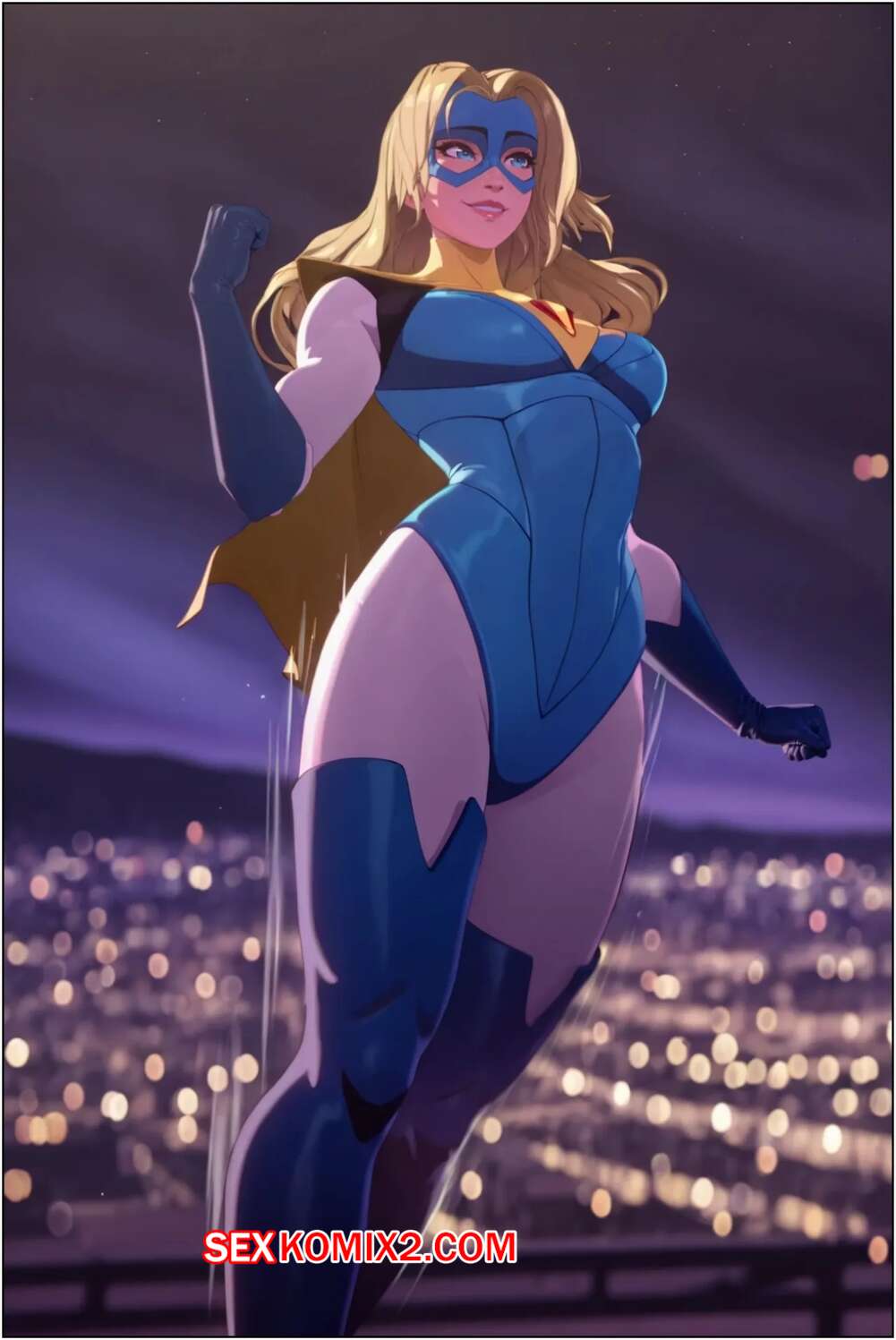 Порно комикс Dispatch. Blonde Blazer