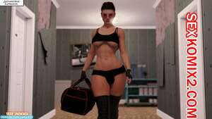 Порно комикс Эмоциональный багаж. Outside of the Ring. SquarePeg3D