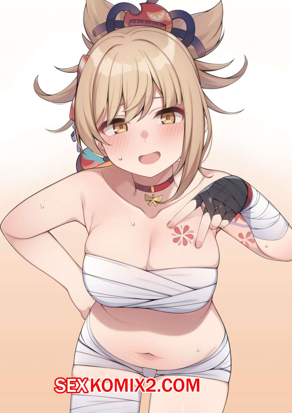 Порно комикс Если бы Ёимия была поймана армией Сёгуна