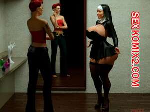 Порно комикс Extra Renderings. The FOXXX. LILY A NUN AGAIN