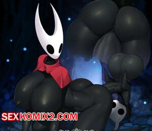 Порно комикс Hollow knight. Ghost x Hornet Cumflation