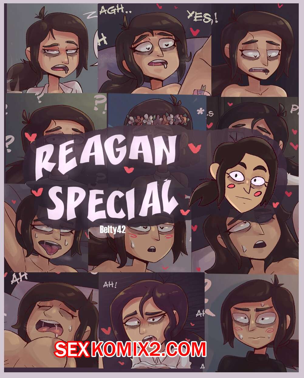 Порно комикс Inside Job. Особое у Риган. Reagans Special. Belty42.