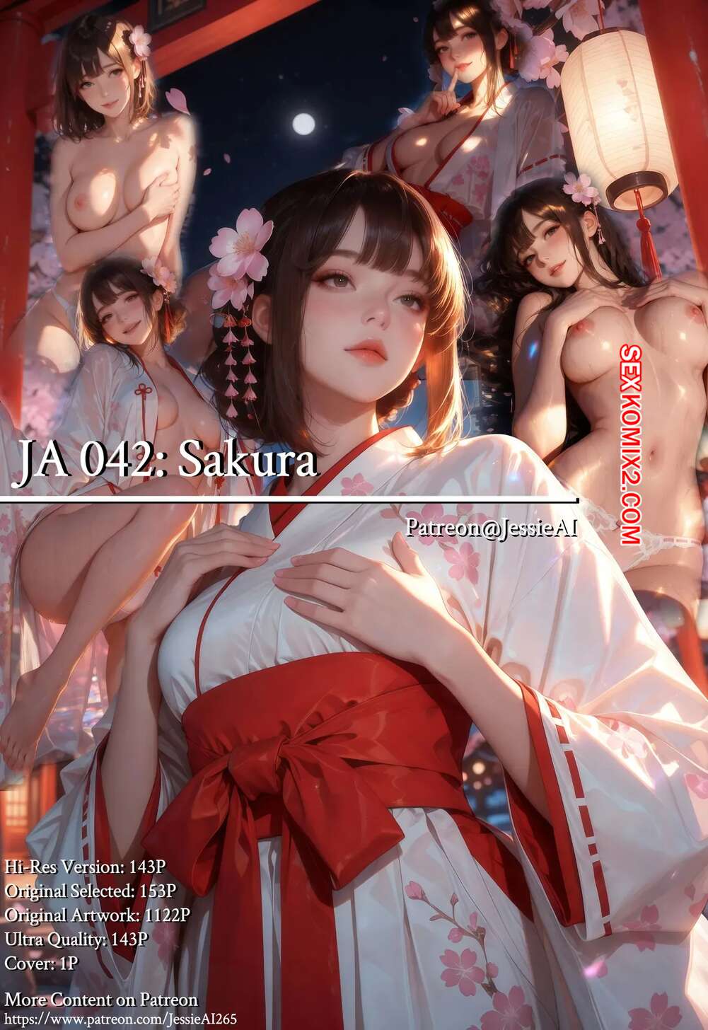 Порно комикс JA042. Sakura. Jessie AI