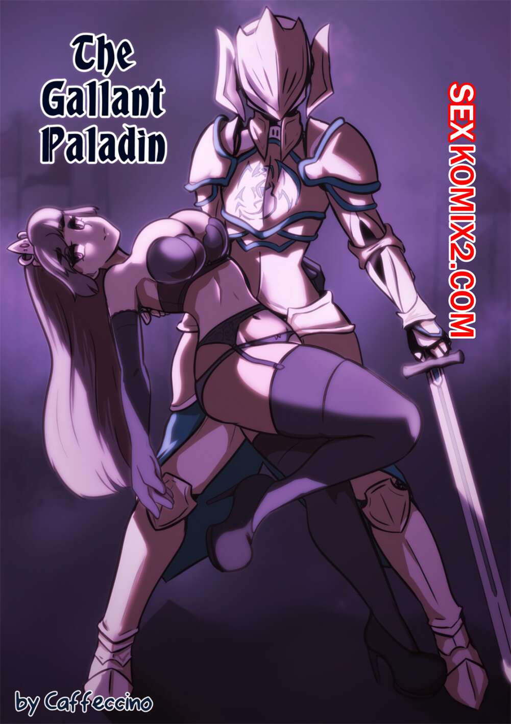 Порно комикс Кафе Les Beans. Галантный паладин.