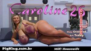 Порно комикс Каролина. Часть 26. Caroline. CrazyDad3D