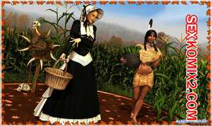 Порно комикс Кукуруза