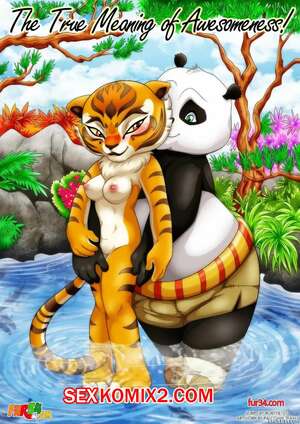 Порно комикс Кунг Фу Панда. Истинное значение красоты. The True Meaning of Awesomeness. Palcomix.