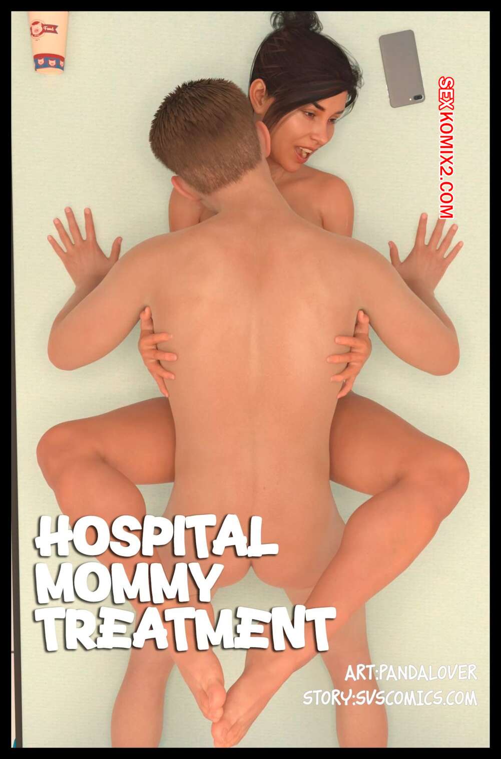 Порно комикс Лечение мамы в больнице. Hospital Mommy Treatment. Pandalover