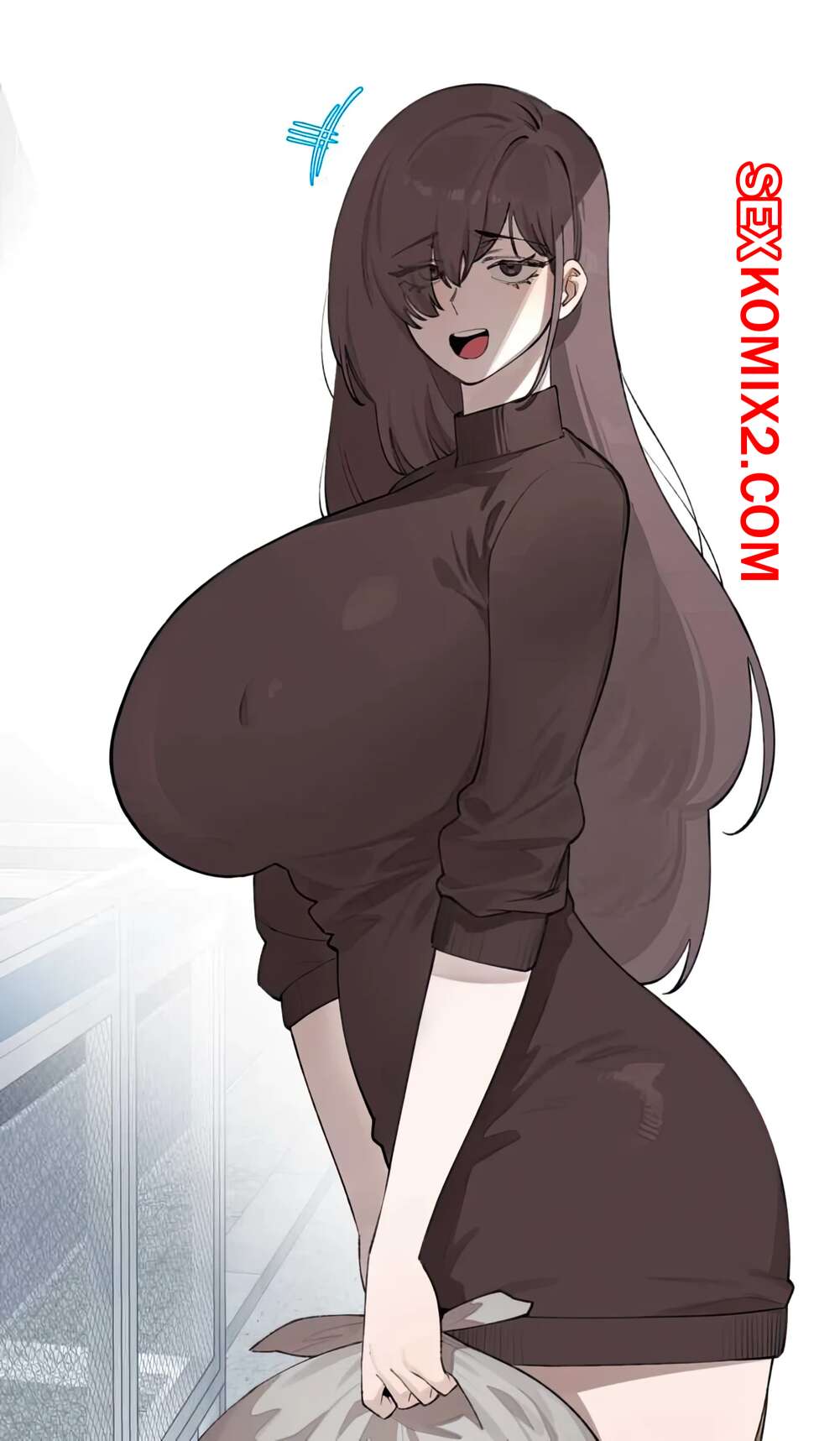 Порно комикс Леди по соседству. Lady next door