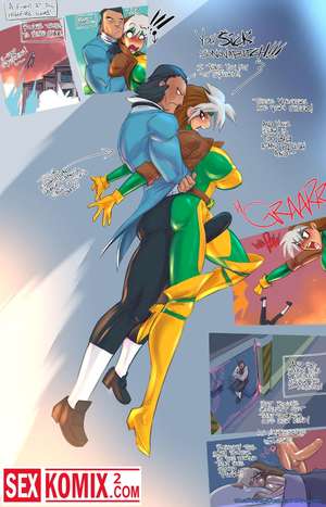 Порно комикс Лучшие из Людей Икс. Английский.