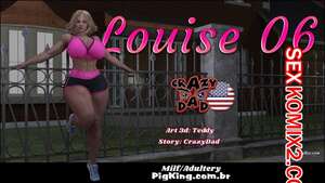 Порно комикс Луиза. Часть 6. CrazyDad3D