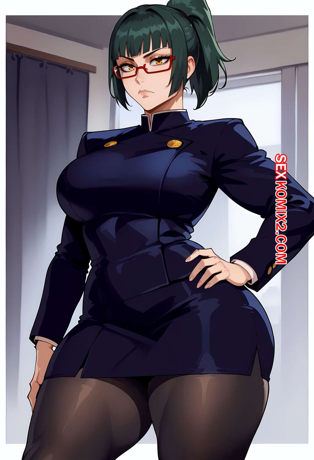 Порно комикс Maki Zenin x BBC. Floxin