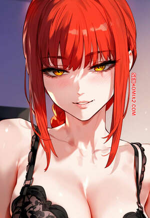 Порно комикс Makima 2. Floxin