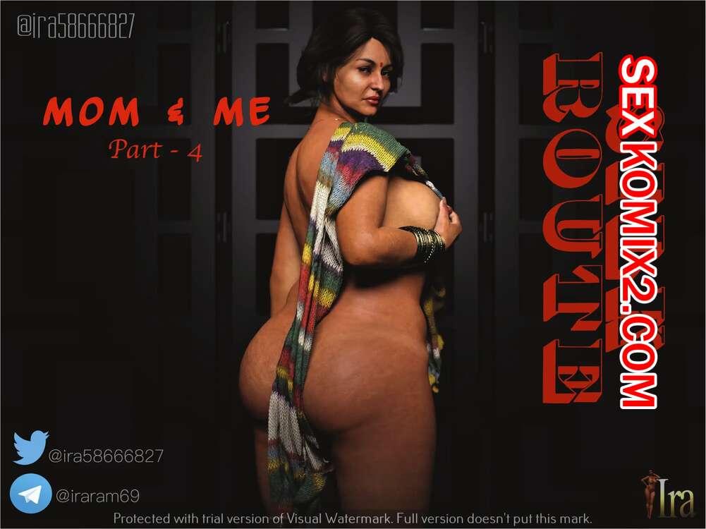 Порно комикс Мама и я. Часть 4. Mom and Me. Silk Route, Ira Raman