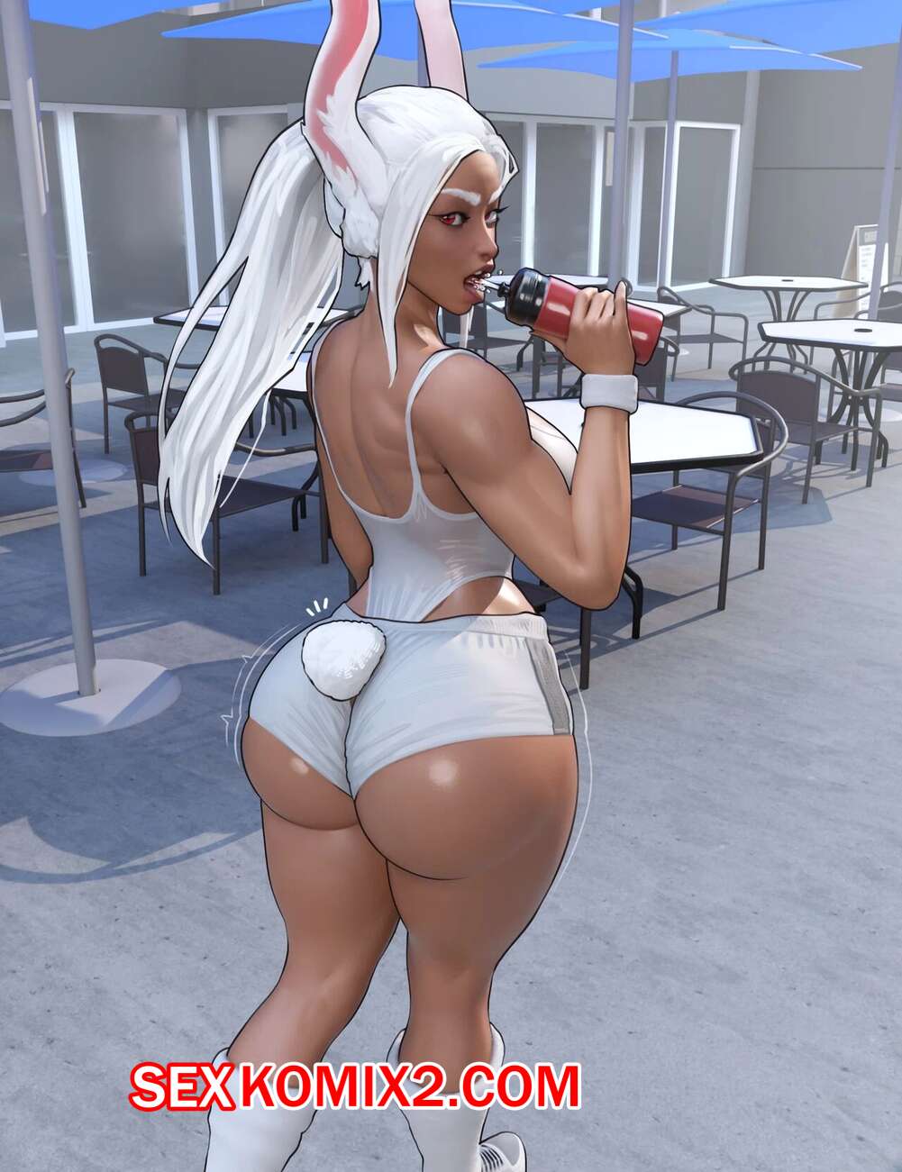 Порно комикс Mirko. Popogori