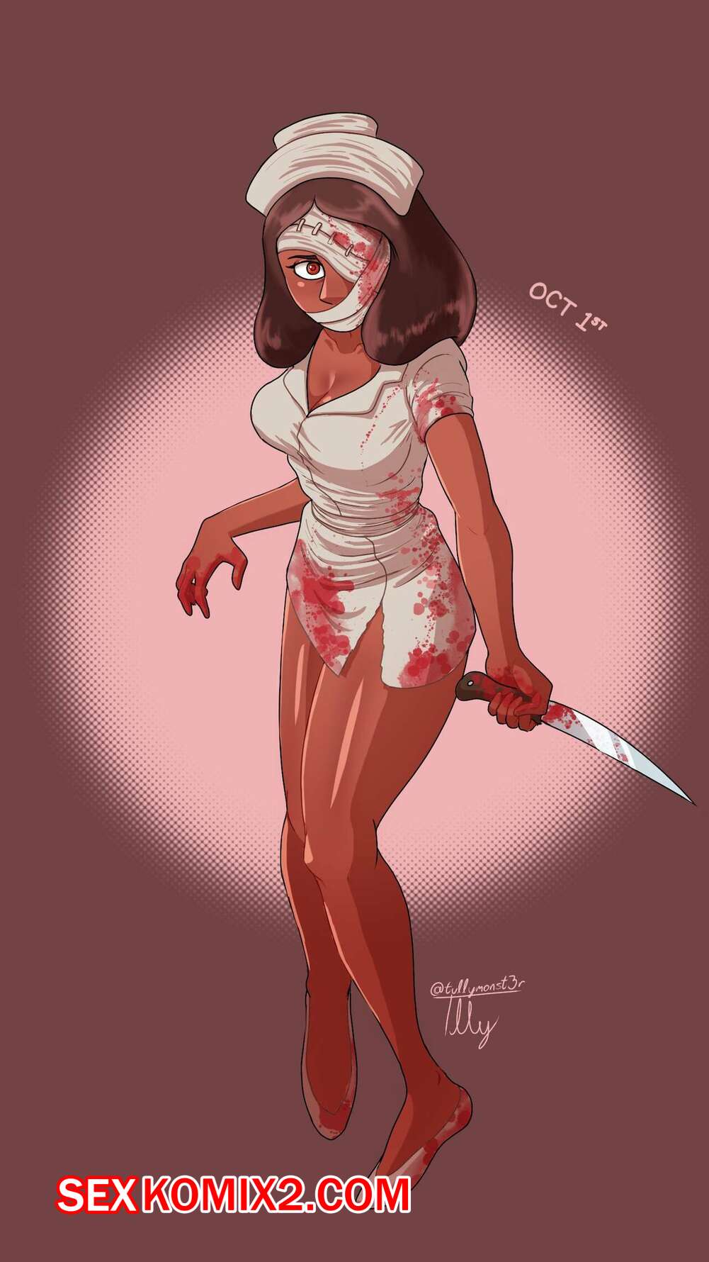 Порно комикс Momtober 2023. Tullymonst3r.