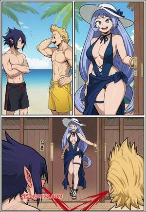 Порно комикс Nejire Hado. The Big Threes holiday. PhibsAi