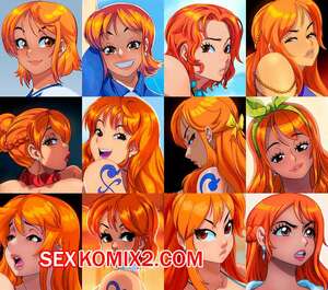 Порно комикс One Piece. Nami Set. Tovio Rogers.