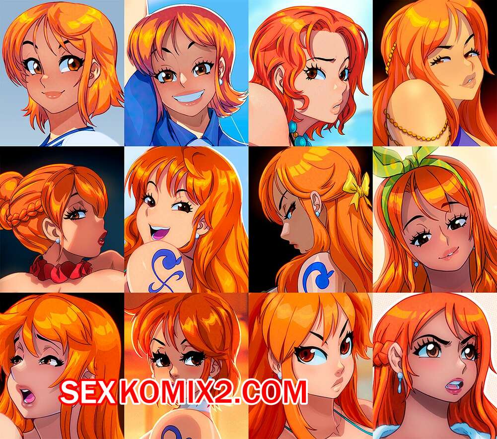 Порно комикс One Piece. Nami Set. Tovio Rogers.