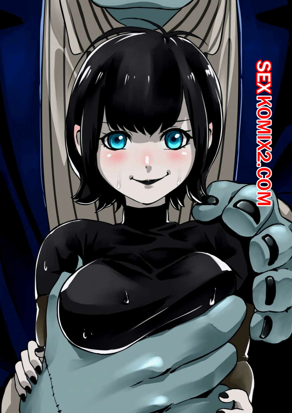 Порно комикс Отель Трансельвания. Soraniko MAVIS. Halloween day