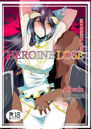 Порно комикс Overlord. Проигравшая Героиня. Альбедо. Warabimochi