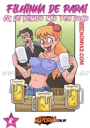 Порно комикс Папина дочка. Часть 8. Filhinha de papai. HQporno