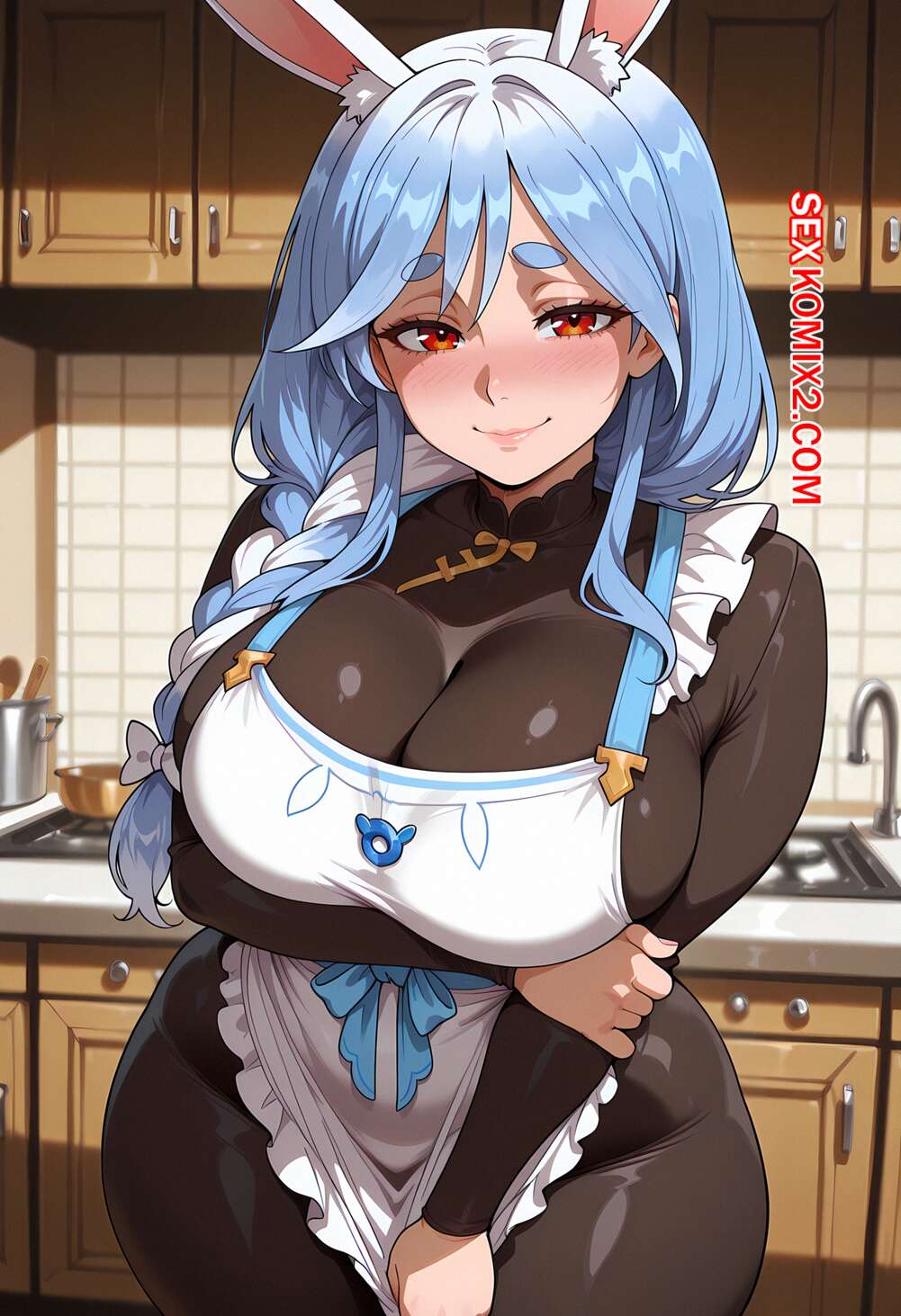 Порно комикс Pekomama x BBC. Floxin