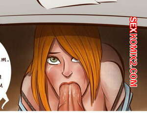 Порно комикс Под столом