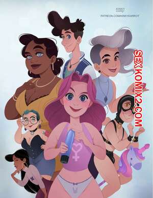 Порно комикс Похотливая Кэррот. Kinky Karrot. Marie Sann.