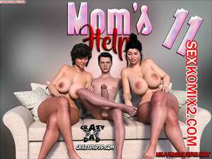 Порно комикс Помощь мамы. Часть 11. Moms Help. CrazyDad3D