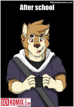Порно комикс После прогулки.