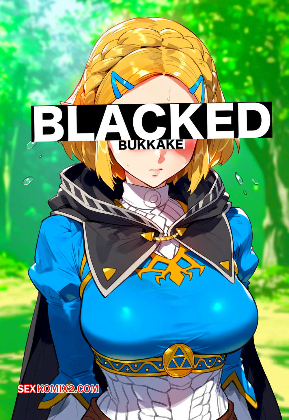 Порно комикс Princess Zelda x BBC 3. Floxin